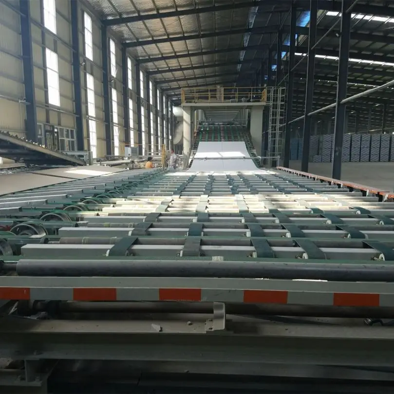 Производственная линия для волоконно-цементной настенной панели