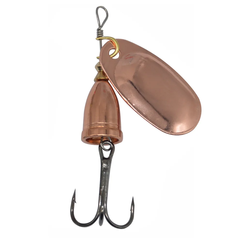 NEWMAJOR 65mm/8.2g Metal Spinner Feeder Sinking Spoon Fishing Lure for Saltwater & Stream Pike Bass Bait Sea Fishing Techniques