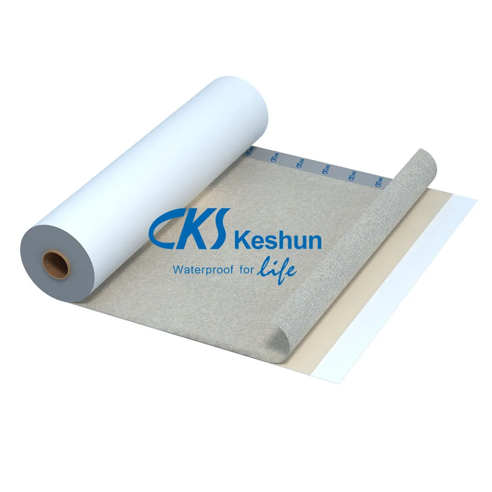 HDPE Aquaprufe underground high polymer polyethylene bitumen emulsion waterproofing membrane