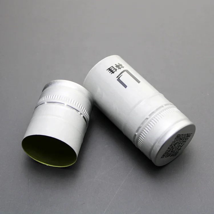 Hot Sale Custom Colour Closures Spirits Bottle Cap Vodka Bottle Lid Aluminum Ropp Screw Cap