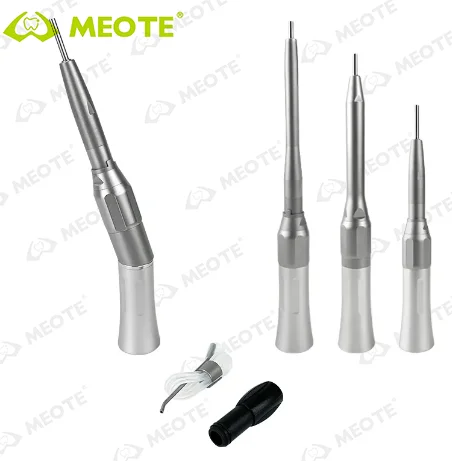 Foshan meite 1:1 20 degrees Surgical Straight Handpiece dental turbine air Contra Angle Handpiece Dental high speed Low Speed