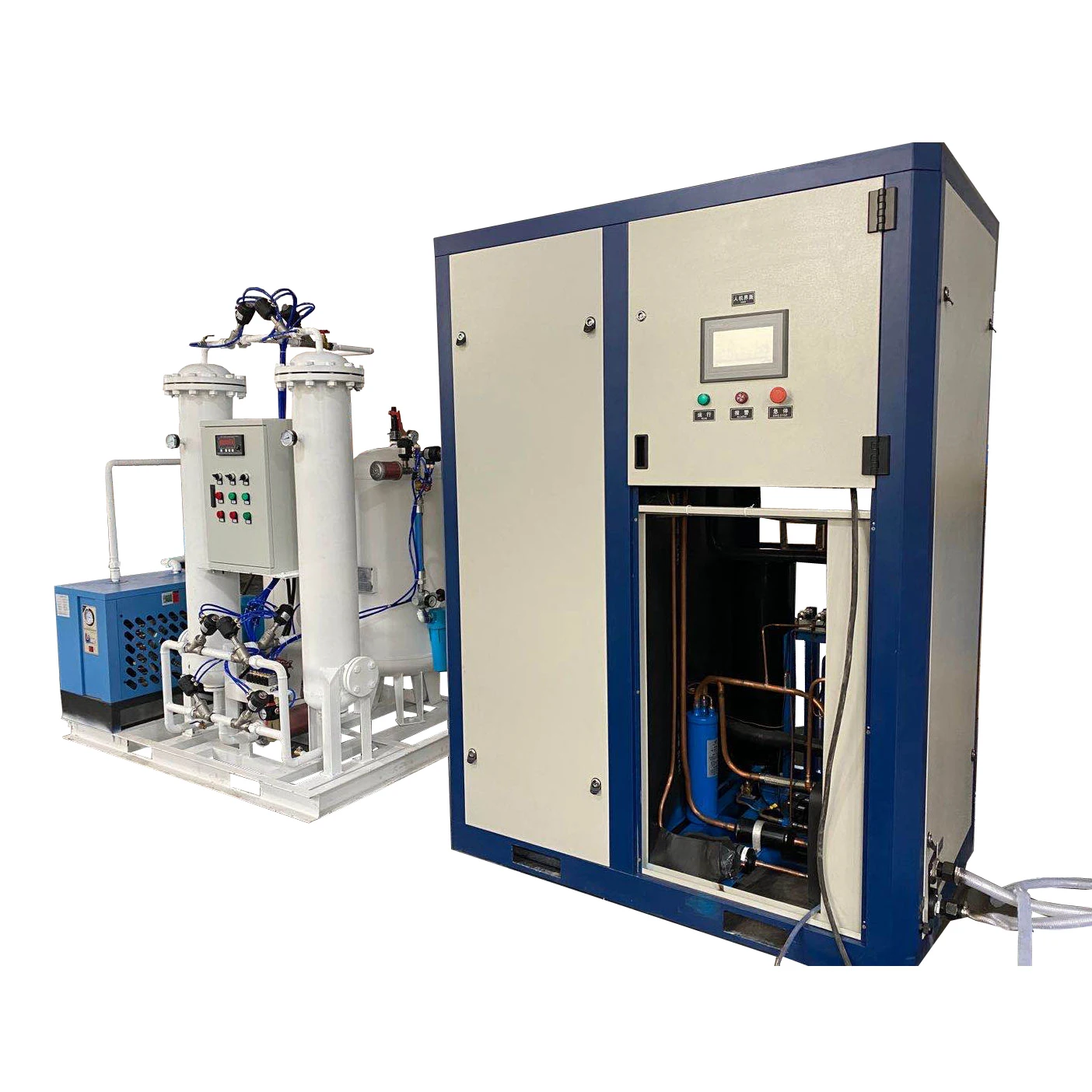 24L/day Small LN2 Making Machine One-Button Start Integrated China manufacture Device PSA Liquid Nitrogen Generator