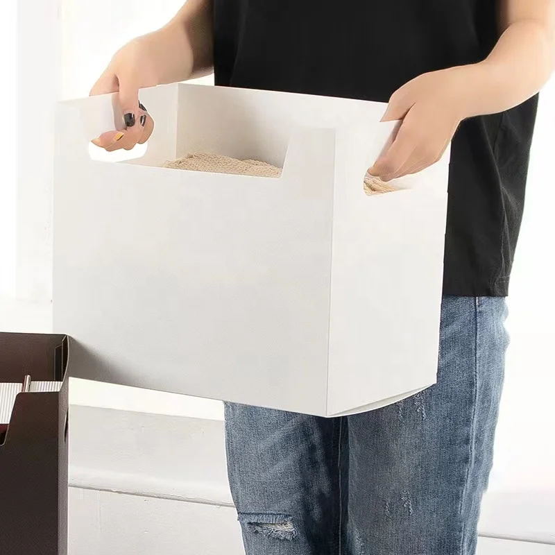 Manufacture PP office file organizer desktop multifunctional foldable clothes stationery plastic storage box