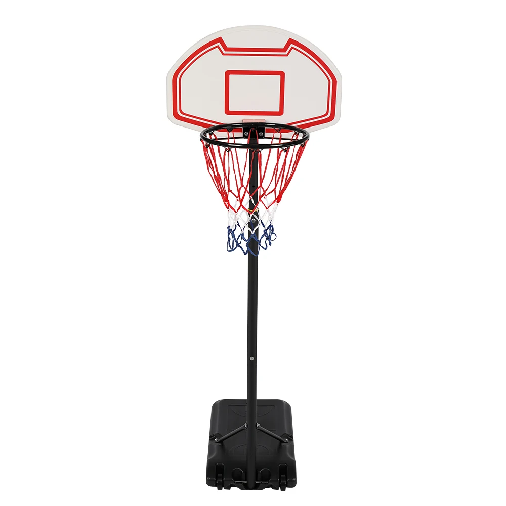 
PE board basketball stand for teenagers with No 7 ball hoop adjustable 160-210cm basketball equipment 