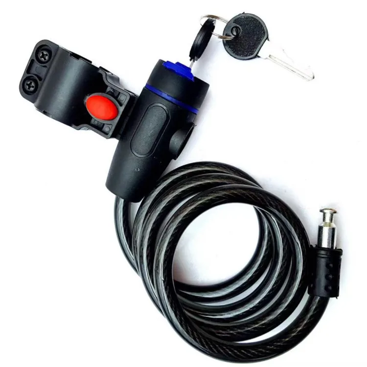 Portable  Bicycle lock Cable bicycle chain locks Anti theft MTB Road Bike Steel Wire Chain lock