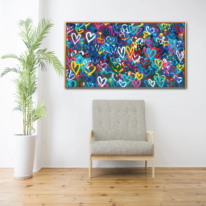 100% hand-painted Home Wall Decor  Wall Paintings Art African modern canvas oil painting handmade