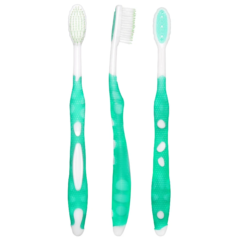 High quality ISO CE ROHS  approved massage gum adult travel toothbrush  Wholesale OEM free sample Customized toothbrush
