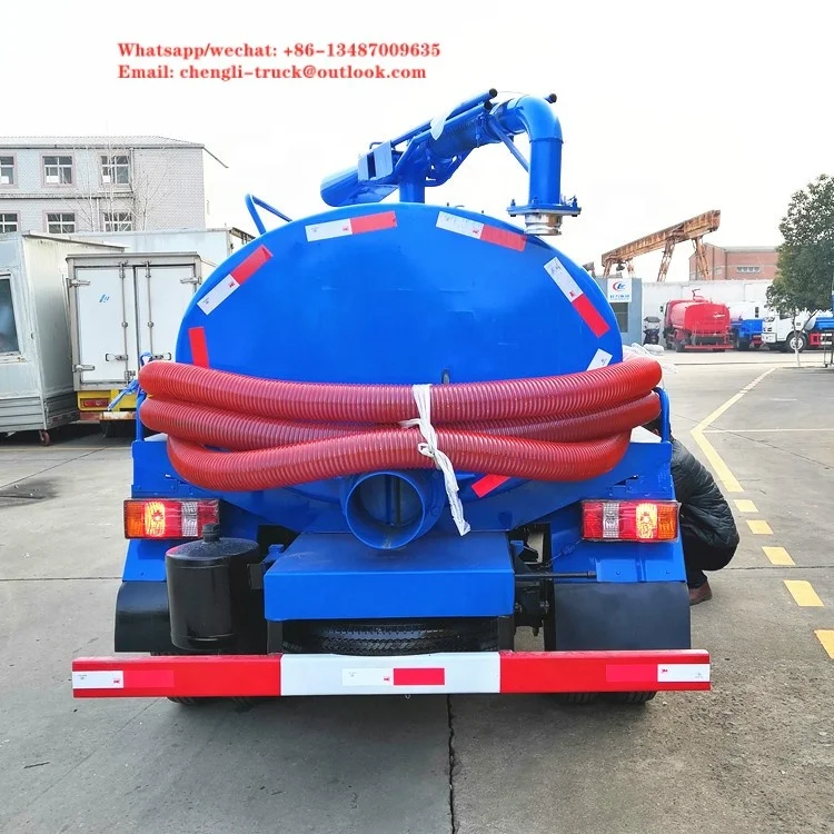 Самая низкая цена Foton forland 4x2 3600 литров миниатюрный септический насос для грузовика