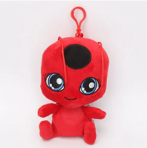 15/20 см с рисунком божьей коровки леди «божья коровка» Мягкие плюшевые куклы игрушки Леди Баг игрушки с принтом в горошек и Сумки из натуральной кожи игрушки для детей, подарки на Рождество и день рождения