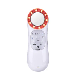 Портативный Светодиодный ems RF multi функция анти-морщинки омоложения лица косметический инструмент
