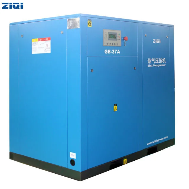 Technologically advanced High efficiency 37 kw 50 hp single stage Driven Fixed Speed air compressors for industry.