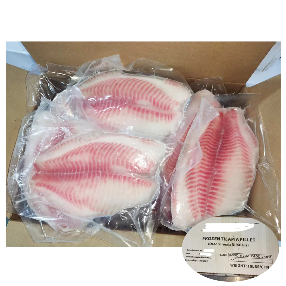 China  2-11 oz 11oz+ 10kg carton skinless boneless pbo iwp iqf  Fish Fillet Tilapia Ivp Organic Tlapia Fillet  Tilapia Export