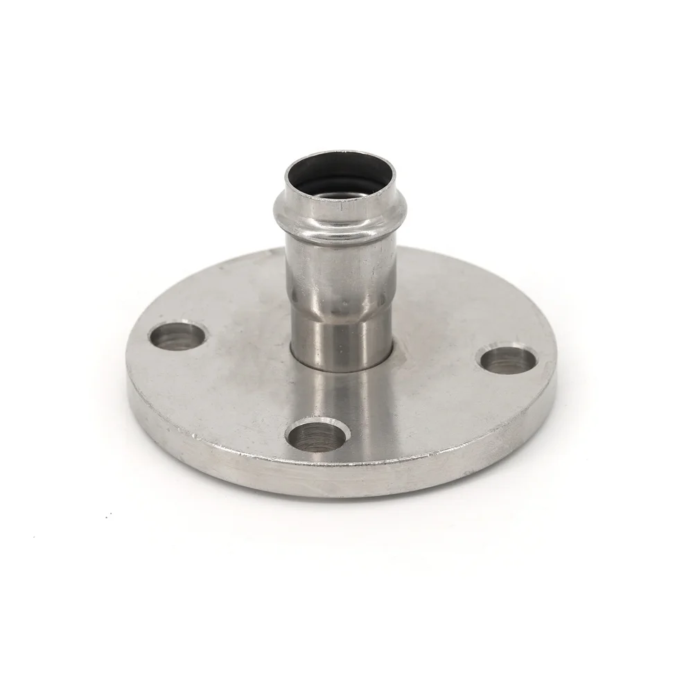 HS Hot sales 304 316 stainless steel pipe Reducer-B Adjustable coupling flange