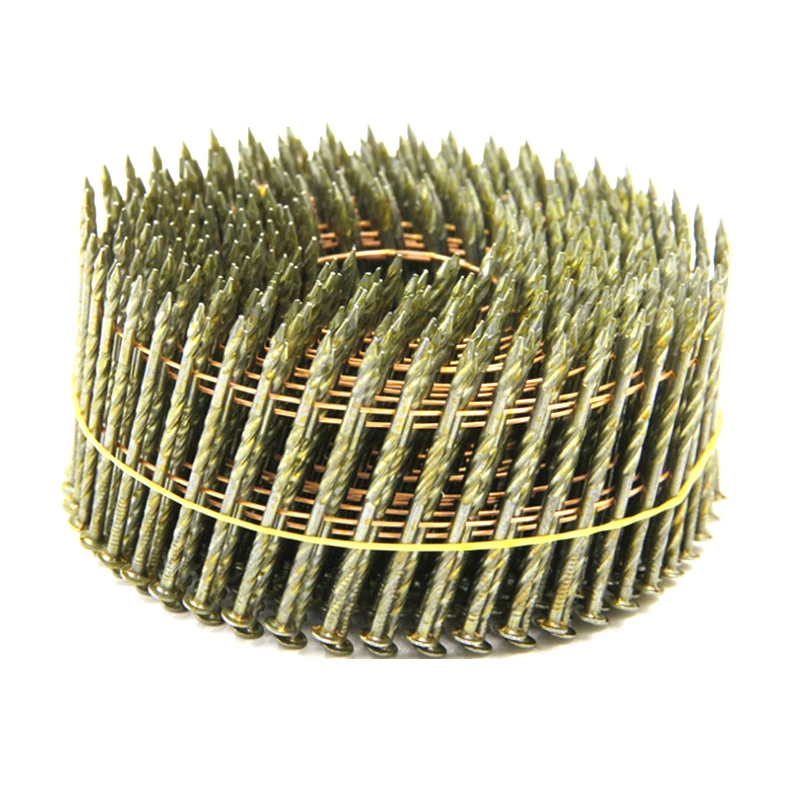 15 Degrees Wire Coil Nail farming collated coil nails  welding wire collated coil nails