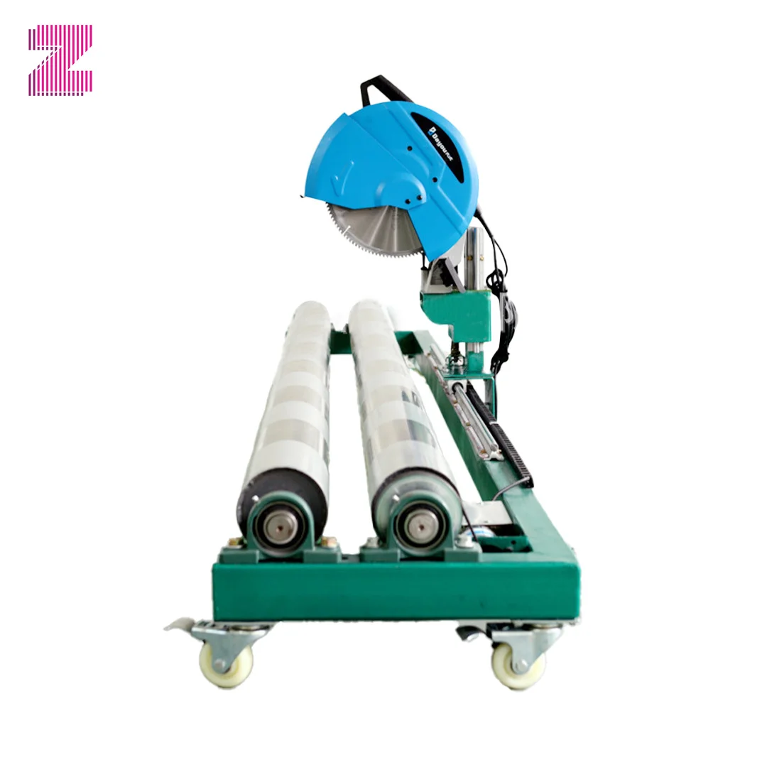 PVC Roll Slitting Machine Max Length 5.8m Roll Edge Cutting Machine for Banner Cutting
