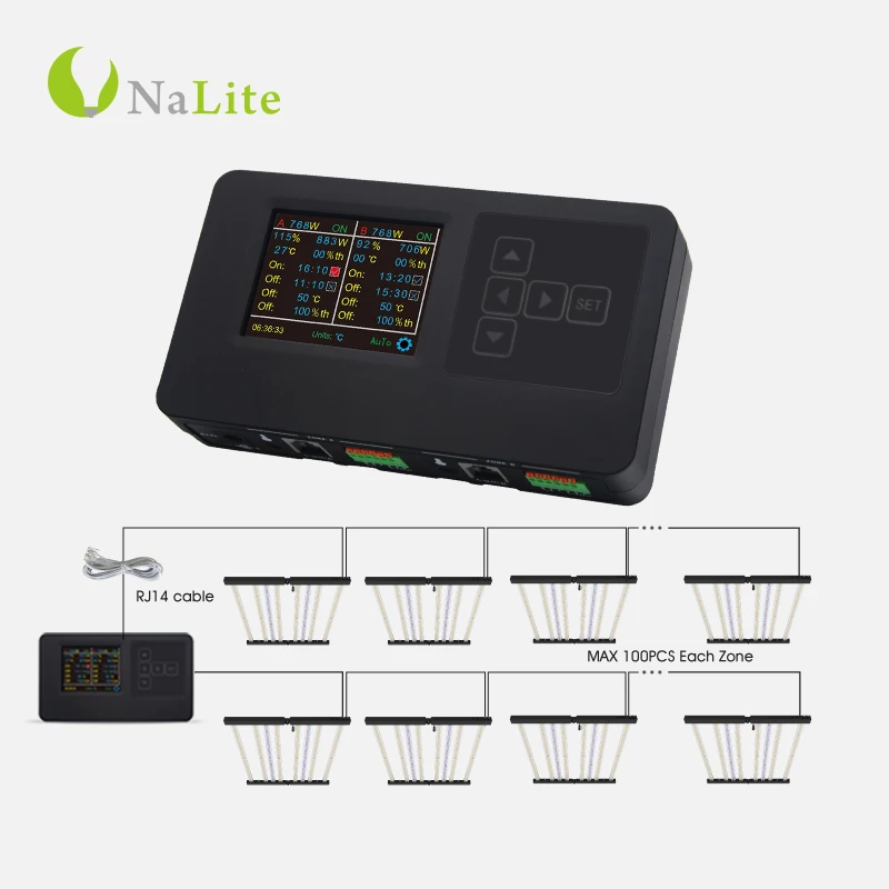Контроллер Nalite для гидропоники растений с регулировкой температуры 0-10 в