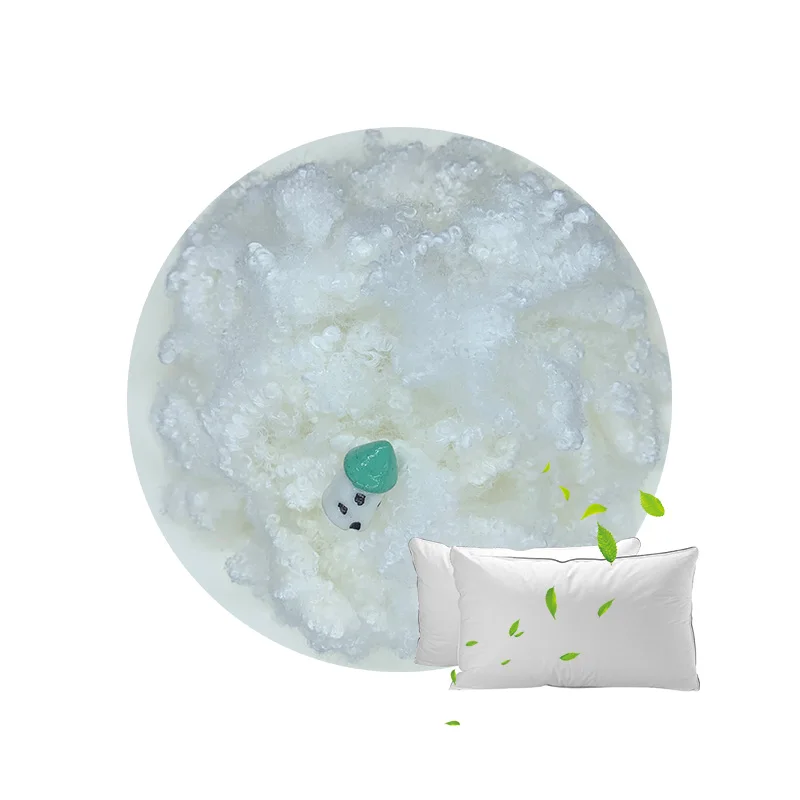 
 HCS PSF натуральное/переработанное Полиэфирное штапельное волокно  