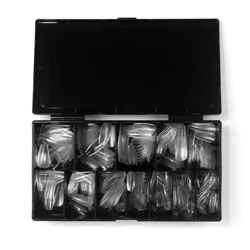 DEM ODM Nail Art Gel Short Full Cover Nails Coffin Almond Stiletto Soft Gel X Tips