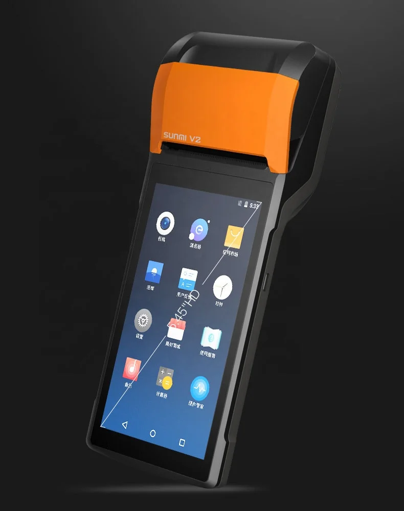 
Android Pos machine for billing and payment Sunmi V2 portable pos machine with machine pos system for small bussines 