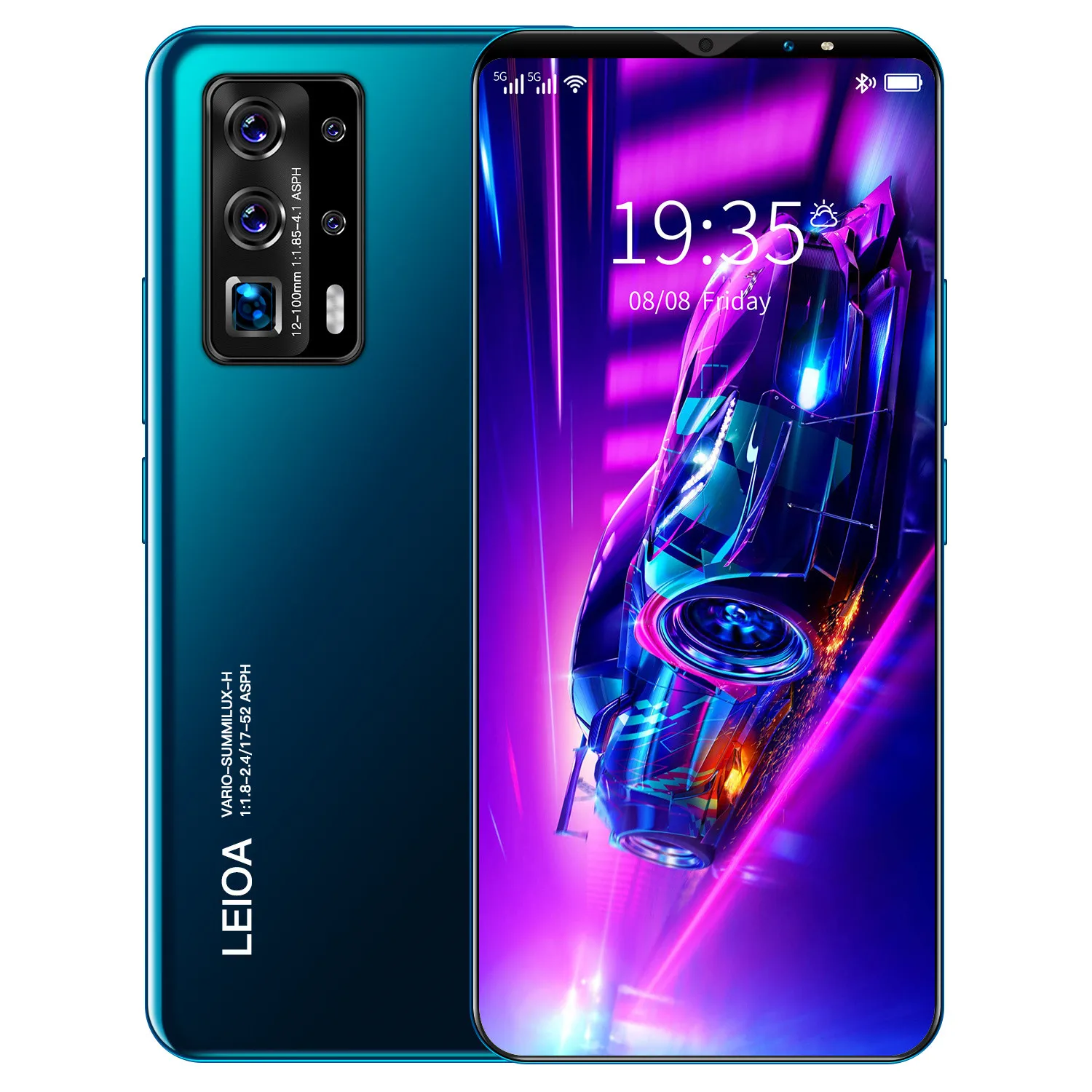 Factory direct supply p40 pro android mobile phones MTK6763 deca core 5.5inch full screen cellphone 4800mAh long standby phone
