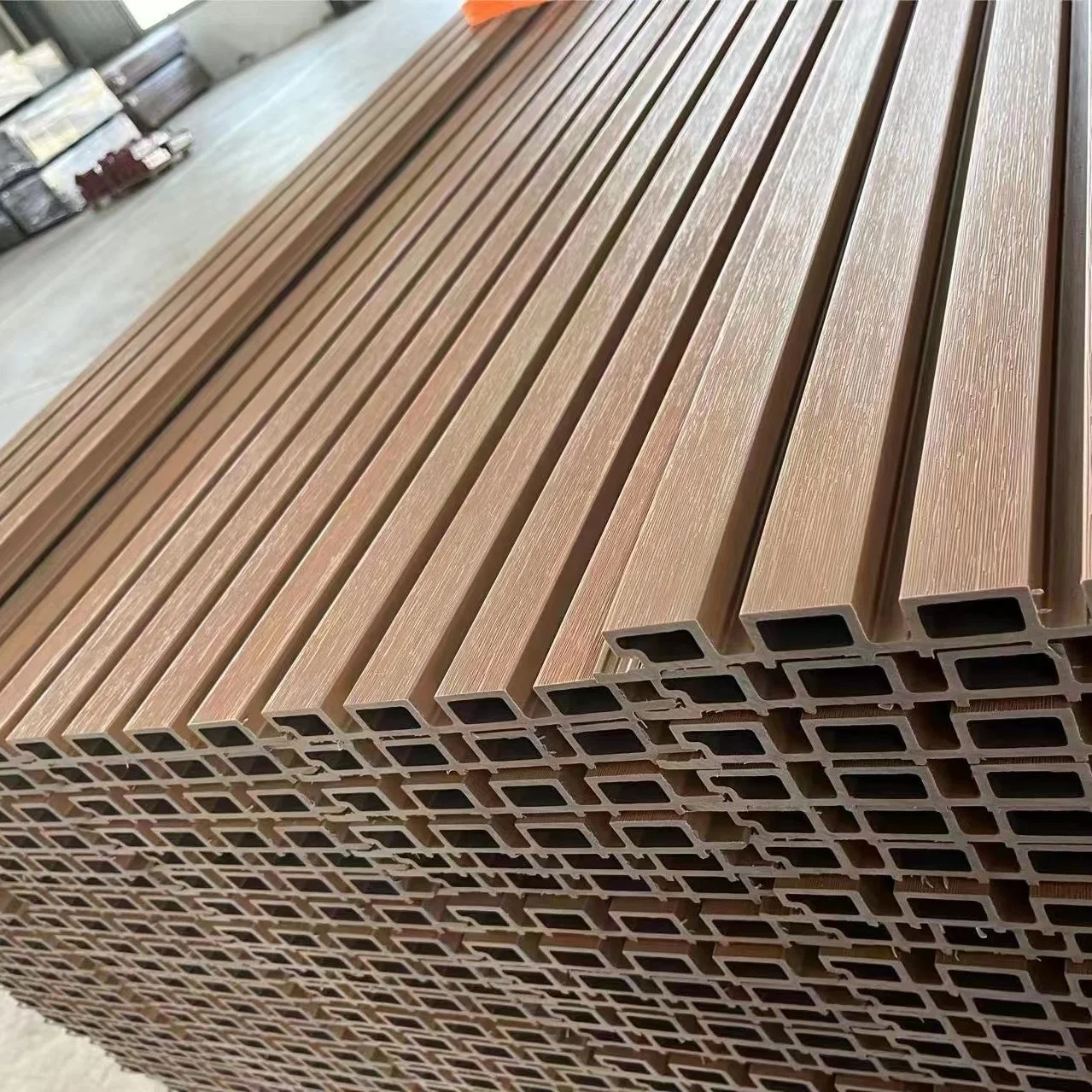 fluted wall panels fence wpc wood composite covering siding for garden yard