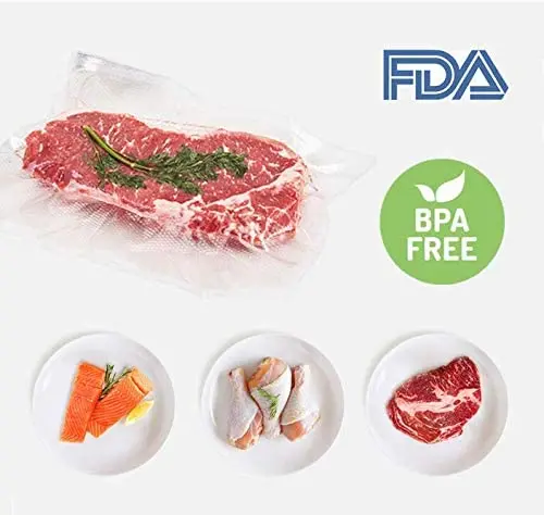 Plastic Industrial Vacuum Storage Bag Vacuum Roll Bag For Sous Vide