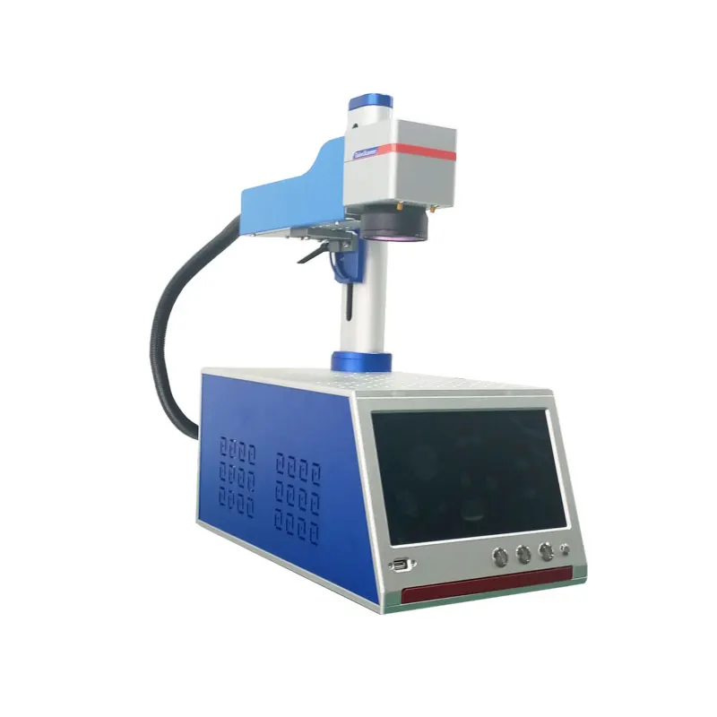 Portable Desktop Fiber Laser Marking Machine For Metal Easy To Operate And Marks Metal With Precision