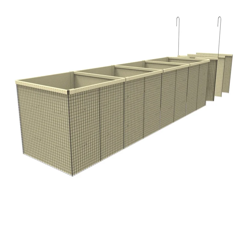 Directly China Easily Assembled 3D Model Welded Mesh Fence Security Wall Low Sand Hesco Bastion Barrier Steel Wire Mesh Safety