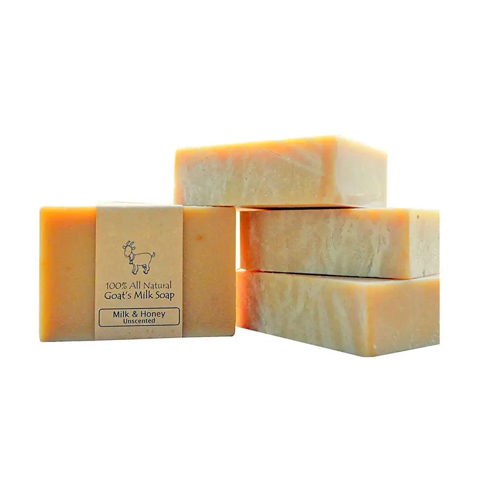 Private Label Natural Handmade Organic Honey Goat Milk Soap