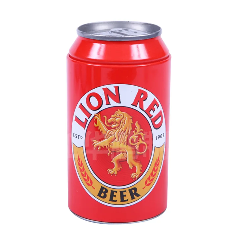 New Design Recyclable Lovely Cola Shape Tin Box Packaging With Custom Printing for tea cosmetic