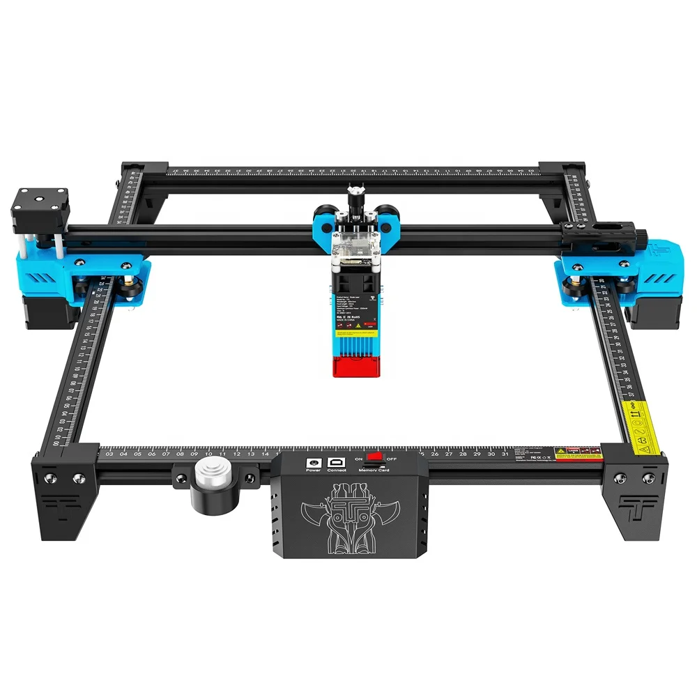 TWOTREE TTS-55 PRO портативный мини-Thunder CNC гравер по дереву виниловые лазерные режущие машины металлическая бумага МДФ-поддерживает LAS