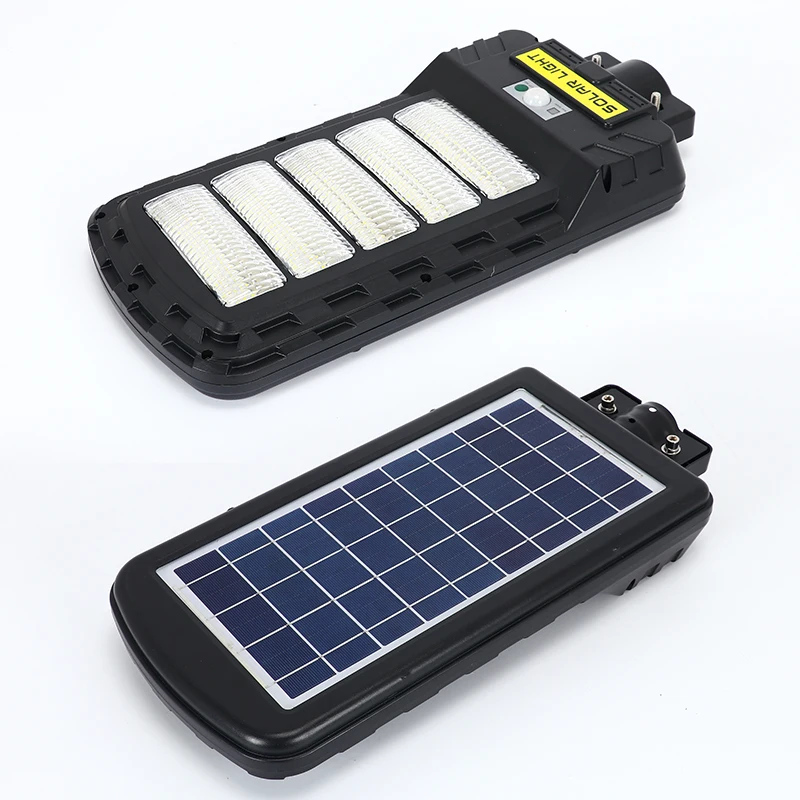 LIGHTSINCERE 504 led solar street light home led flood light outdoor double ended solar street light