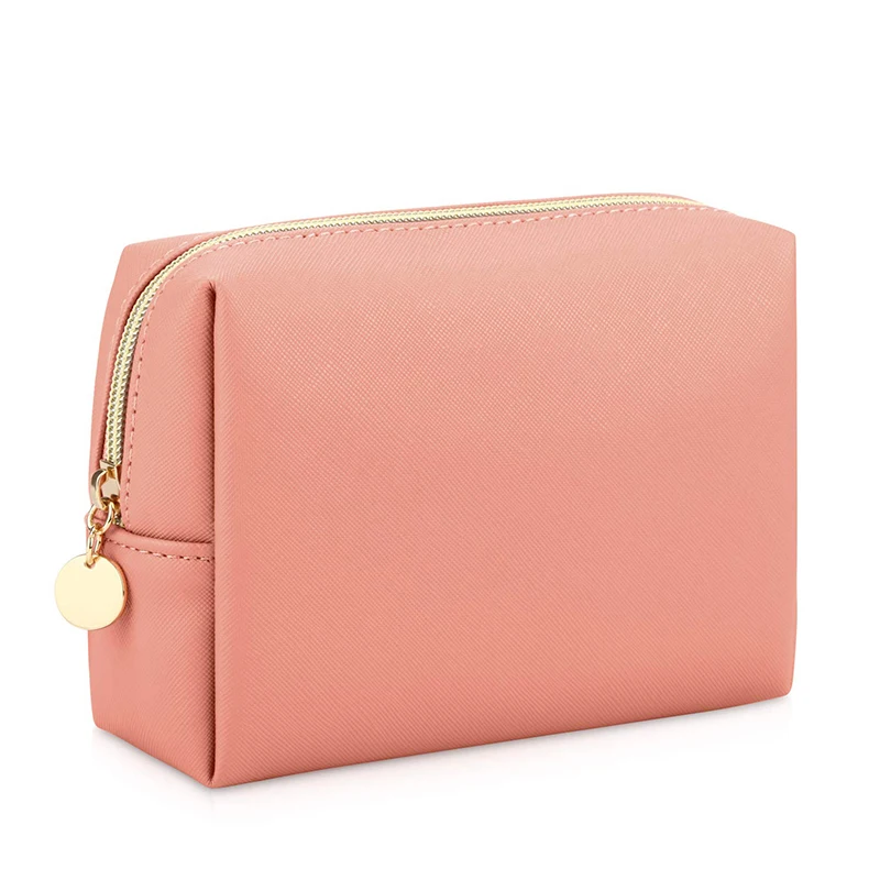 
Makeups Organized Pouch Toiletry Bag PU Leather Small Travel Waterproof Cosmetic Bag 