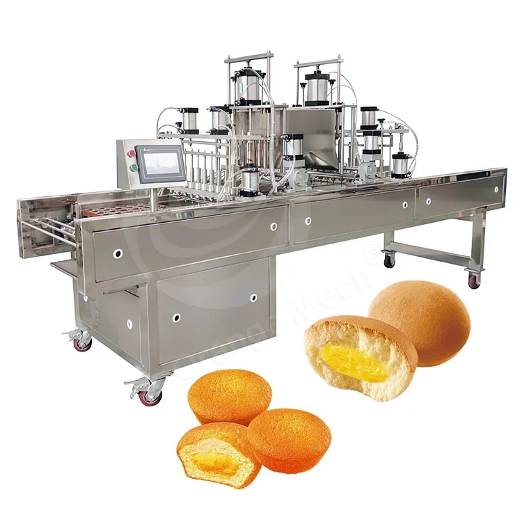 ORME Sponge Cake Batter Depositor Bread Puff Cake Cream Fill Machine Automatic Cake Production Line