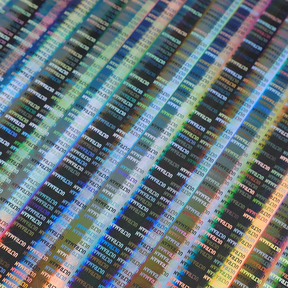 Jinghua лазерная 3D платиновая рельефная Высококачественная теплопередающая индивидуальная гравировочная Лазерная голографическая пленка для карт