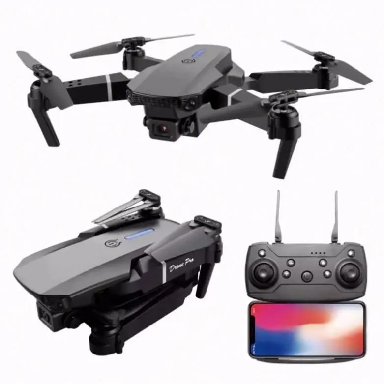 2022 NEW SH007 drones Suppliers Sale Less Mini E88 Wifi Fast Hd Camera Video Drone With 20 Minutes Flight VS mavic air 2