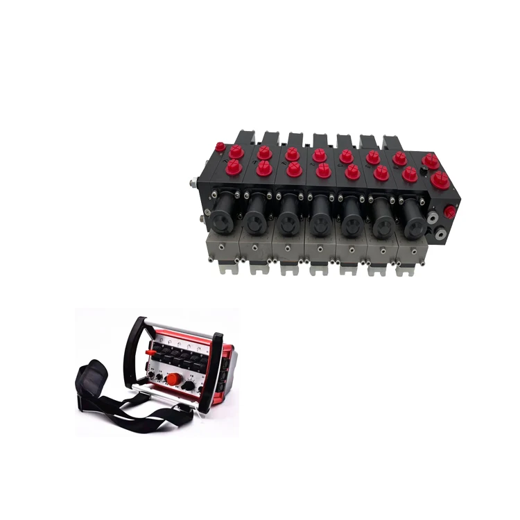 Remote control and Hawe style Hydraulic proportional valve for Bridge erecting vehicle