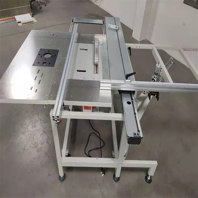 Маленькая пила для точного раздвижного стола, пила для резки древесины без щетки, бесшумная пила с популярного китайского завода