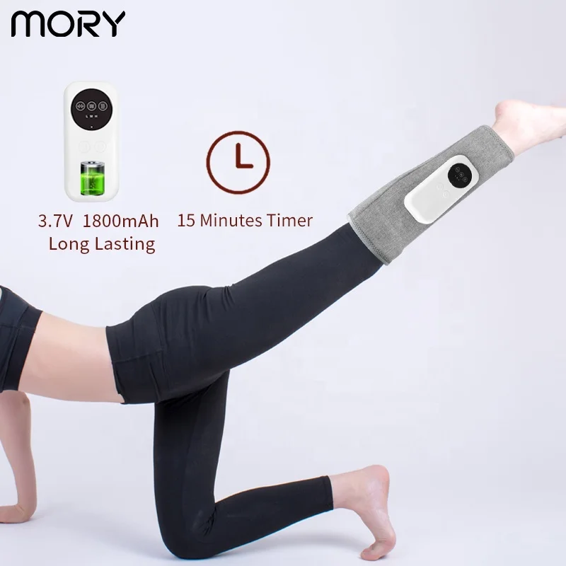 portable sport recovery calf warp air com pressure blood circulation device leg massager air compression