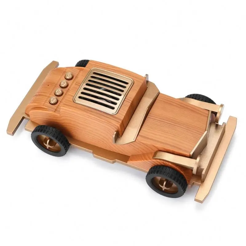 AS60 car audio subwoofer creative blue tooth wooden speaker phone holder 3D Stereo