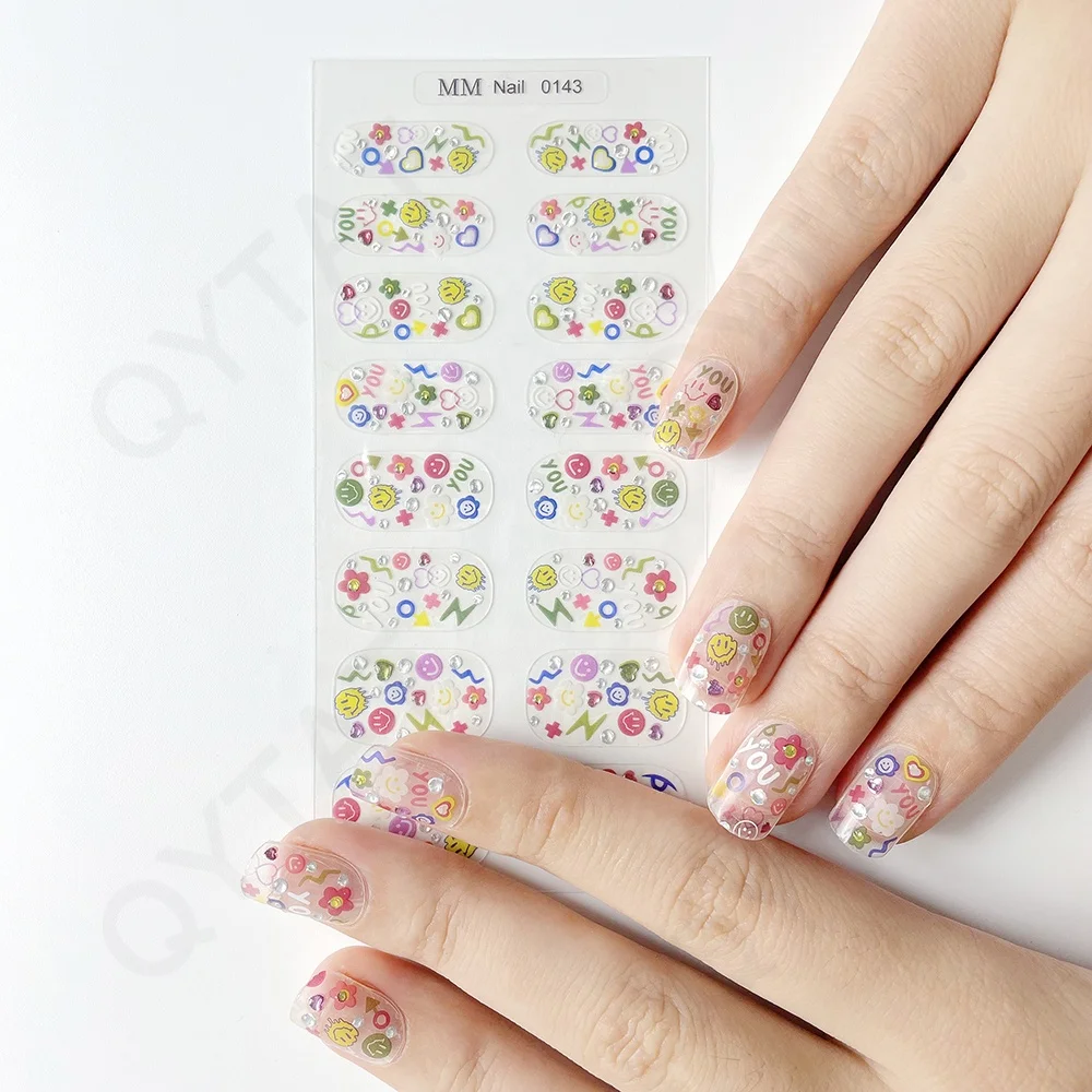 Factory Price Customized Design OEM/ODM Gel Shinning Polish Nail Sticker