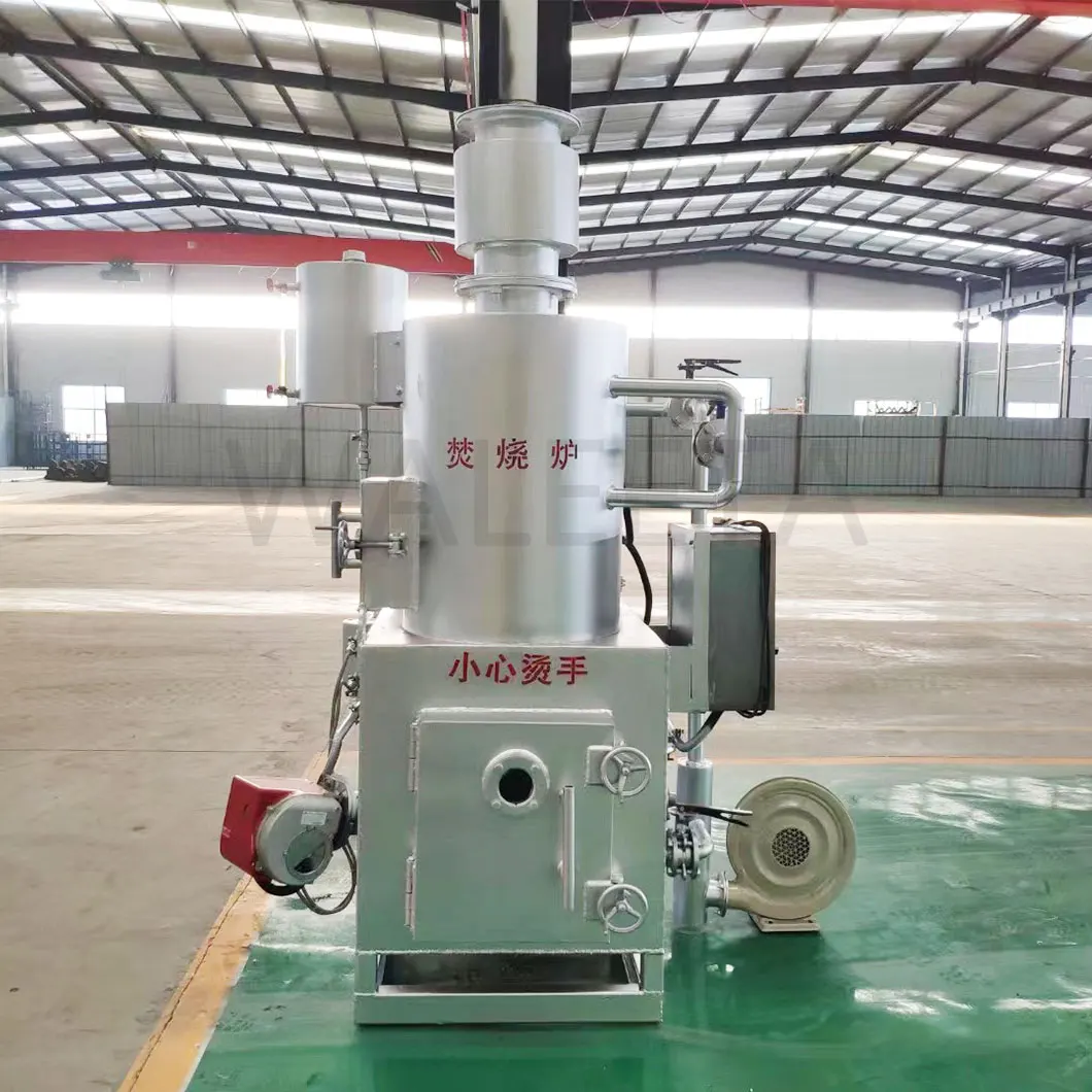 Waste Burning Incinerator Smokeless Hospital Animal Pet Medical Waste Incinerator For Sale