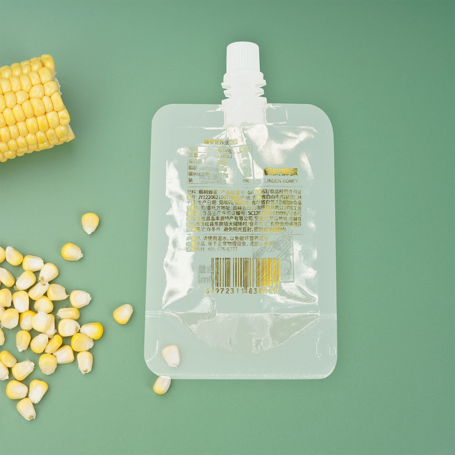 hot selling OEM ODM food grade custom liquid plastic drink spout pouch