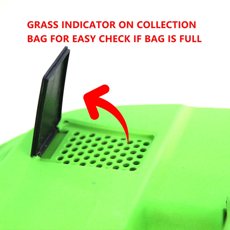 lawn mower with mini hay baler