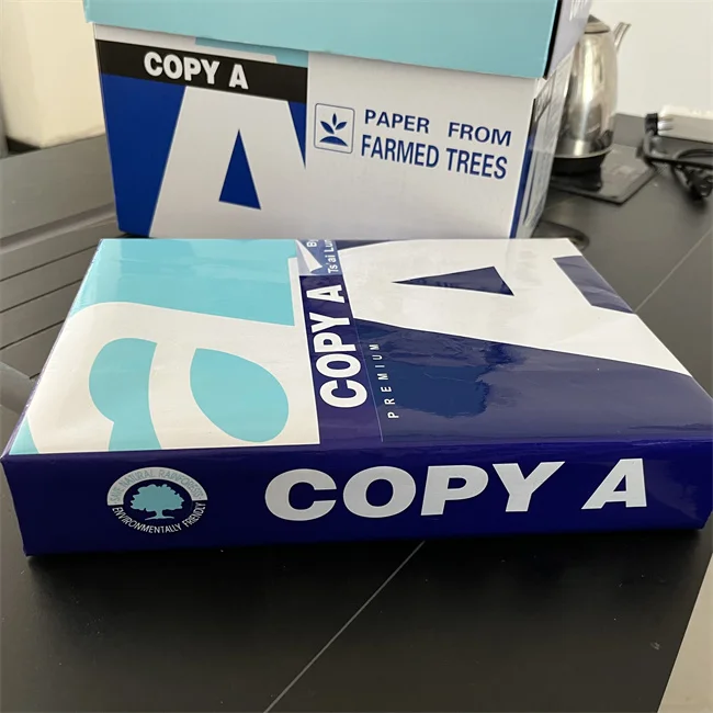 Wholesale Office School A4 Copier Paper 100% Pure Wood Purpose Copy Paper A4 Pulp Office a White A3 A4 70g 80g A4 Paper