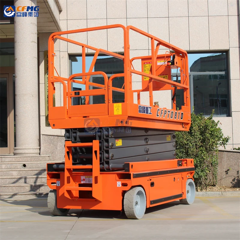 Hydraulic Mobile Elevating Platform Scissor Construction Lifter Electric Ladder Lift