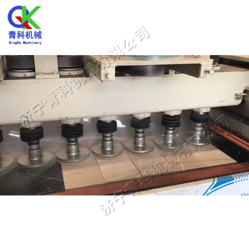 automatic continuous grinding machine mosaic tile Stone polishing machine 8 head 12 head 16 head