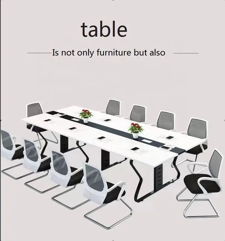 new design Melamine finish conference table for office meeting