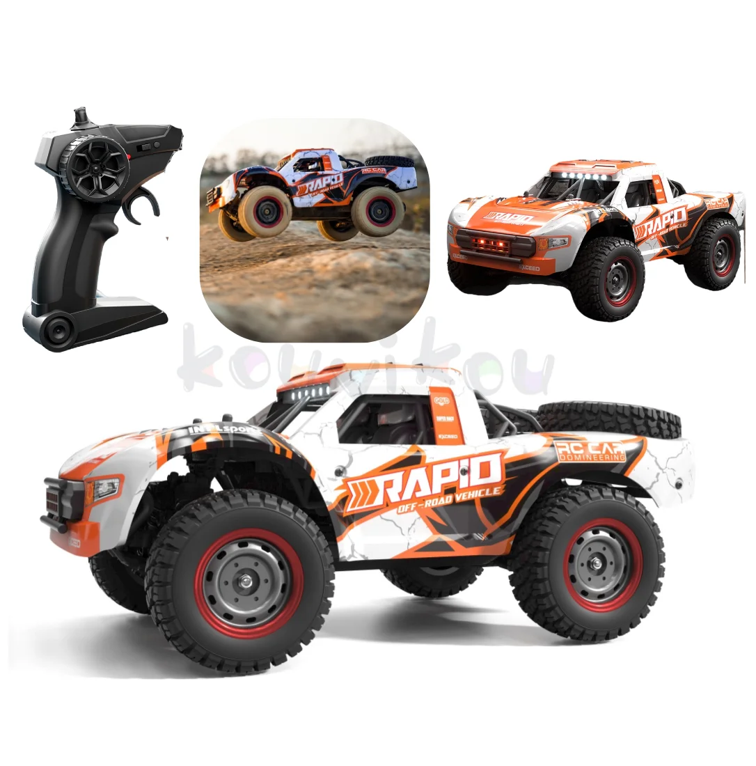 KOUYIKOU NEW full scale four-wheel drive brushless high-speed car climbing  racing car model  remote control car for boy