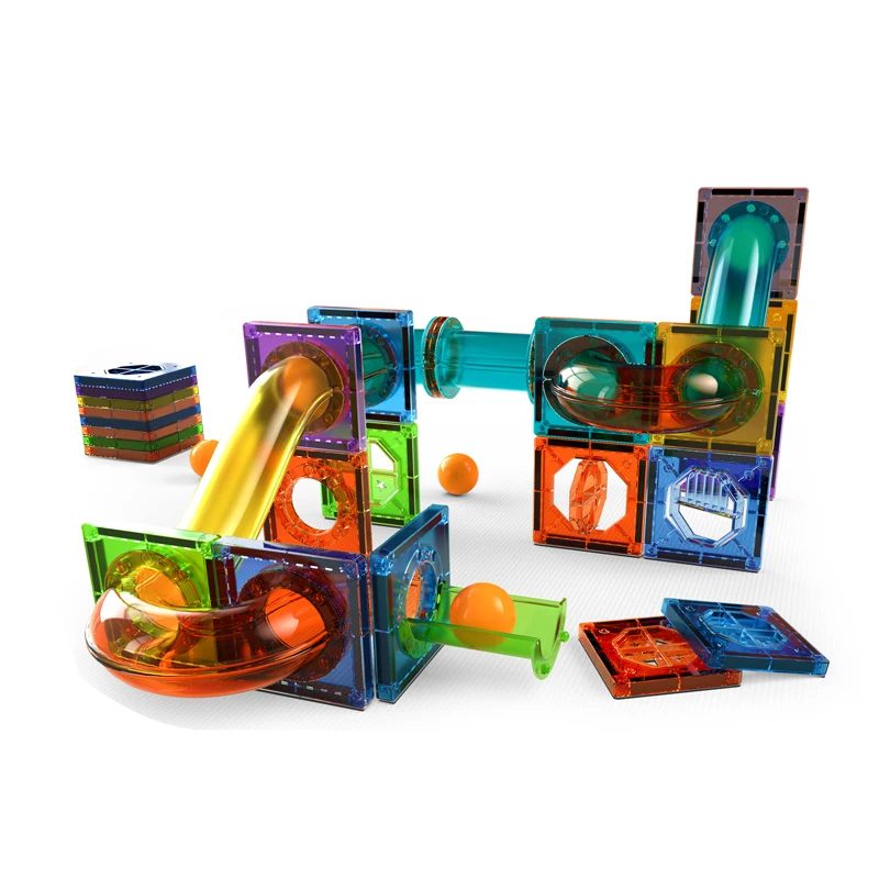 Top sale  Magnetic Tiles Building Blocks toy Educational Magnetic Toy colorful Magnetic Building Blocks set Toy